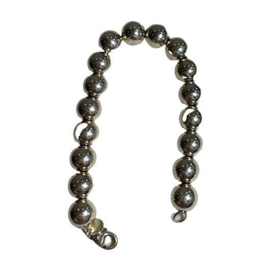 Tiffany silver bead bracelet 